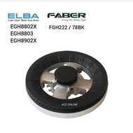 Elba EGH8802X / EGH8803 / EGH8902X & Faber FGH222 / 78BK Burner Cap Full Set 12cm /13.4.cm