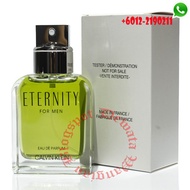 CALVIN KLEIN Eternity for Men Eau De Parfum Tester Perfume AUTHENTIC *