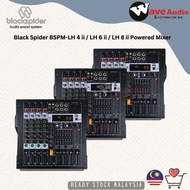 Black Spider BSPM-LH4II / LH6II / LH8II Powered Mixer