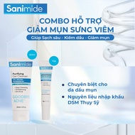 COMBO to Reduce Acne, Swelling and Inflammation for Oily and Acne Skin SANIMIDE, Acne Reduction GEL 