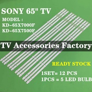 SONY KD-65X7000F KD-65X7500F 65" TV LED Backlight KD65X7000F KD-65X7000 65X7000F KD65X7500F KD-65X75