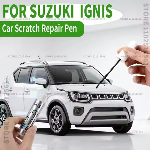 Paint Repair Pen Touch Up Scratch Remover DIY Car Accessories For SUZUKI IGNIS Arctic White Black Gl