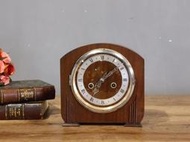 【卡卡頌 歐洲古董】英國製  ART DECO 機械鐘 桌鐘 時鐘 古董鐘 cl0037