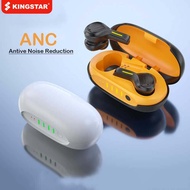 KINGSTAR TWS S9 ANC Wireless Bluetooth Earphones Active Noise Cancelling HD MIC Super Bass Earbuds Waterproof Sports Headset