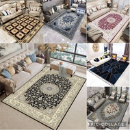 L {180cmx130cm} Size Velvet 5D Printing Carpet - For Elegant Home Decor