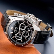 精工 SEIKO CHRONOGRAPH 石英錶 SPIRIT series SBTR021 Black Dial 黒色面 100M 防水 SBTR-021