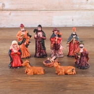 9PCS NATIVITY SET 3.35INCHES