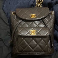 Chanel vintage Duma 可可色大號