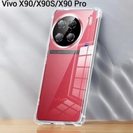 Vivo X90 Clear Tpu Case Shockproof Camera Cover X90 5G/Vivo X90S 5G/Vivo X90 Pro 5G Model