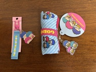 Sanrio Goropikadon 「雷公三兄弟」「雷電兄弟」 環保袋+鎖匙扣