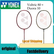 YONEX Voltric80+Duora10 durable full carbon badminton racket for men and women