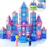 Soyee Diamond Magnetic Building Blocks - Princess Toys for 3-8 Year Old Girls & Boys - 3 4 5 6 Year 