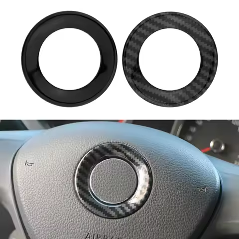 Steering Wheel Circle Trim for Volkswagen VW Polo Passat B6 B7 Golf 6 7 MK6 MK7 Jetta MK5 for Skoda 