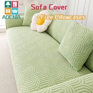 【SG】Anti-slip Sofa Cover Elastic Sofa Chair Seat Cover Protector All-Inclusive Universal 3/4 Seater L Shape Sofa Mat