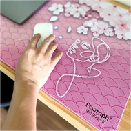Pink Mousepad Large Smooth Precise XXL mousepad for pink keyboard computer desk mat large desk pad mousepads for Women