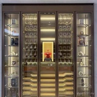 Wine Cabinet Display Cabinet Stainless Steel Constant Temperature Luxury Wine Cellar Wine Cabinet Co