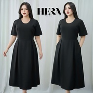 HERA Minimal Grace Dress Classic Long Skirt Large Size Bust 40-57 Inches