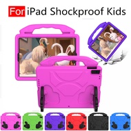 Case For iPad mini1 2 3 4 5 6 iPad 2 3 4 5 6 10.2" 7 8th 2019 air1 2 3 4 Pro10.5 11 2020 10.9 Kids Friendly Handle Stand Safe Foam support bracket shockproof Cover