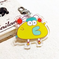 燈籠魚吊飾 壓克力鑰匙圈 創意鑰匙圈 搞怪吊飾 包包掛件 掛飾