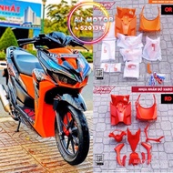 HONDA VARIO150 VIETNAM FULL SET COLOUR INNER DADA BODY COVER SET HITAM VARIO METER PANEL HANDLE HORN