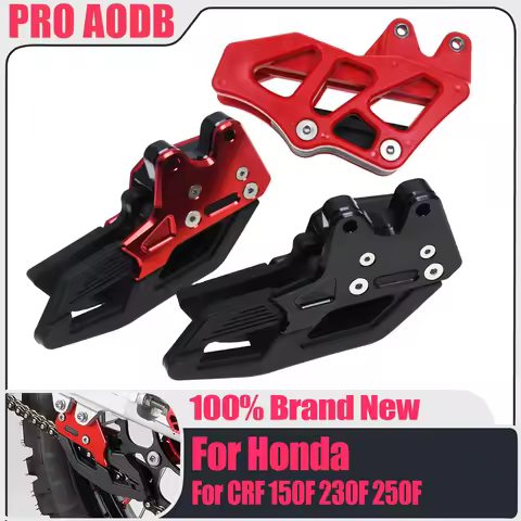 For Honda CNC Aluminum Chain Guide Guard Protector CRF150F CRF230F CRF250F CRF250L CRF300L RALLY CRF