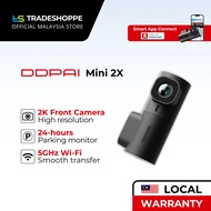 DDPAI mini 2X - 2K QHD Resolution | NightVIS 2.0 | Parking Monitoring | 5Ghz Wi-Fi Transfer