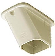 Panasonic DAS7010W Air Conditioner Plumbing Material Cleaner Corner Cover, Ivory, Type 100