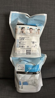 全新原裝 Resmed Airfit N20 中碼鼻罩頭帶短喉全套