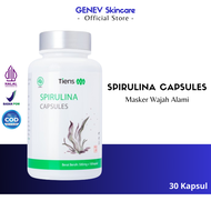 Tiens | Spirulina Capsules | Masker Hijau Alami Untuk Membantu Mengatasi Semua Masalah Kulit Wajah |