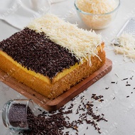 Chocolate Cheese Cake Coklat Keju Bolu Topping Meses Kue Ultah