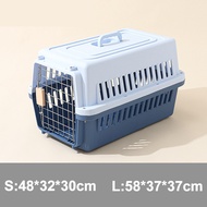 YTL กรงหิ้ว กล่องใส่สัตว์เลี้ยง กรงเดินทาง สำหรับสุนัขและแมว มี2ไซส์ ไม่มีตาข่ายรอง
