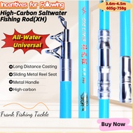 Cuilongli Anchor Rod – 5.5mm Tip, Adjustable Seat, 3.6–4.5m, 4 Sizes  Heavy Duty Casting Rod – High-