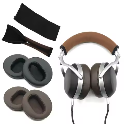 Replacement Ear pads Headband Suitable for DENON AH-D2000 D5000 D5200 D7000 D7200 D9200 Game Headpho