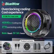 [2024 New] BlueWow 27W X108 Phone Radiator for Mobile Phone Phablet Fan Semiconductor Mobile Phone C