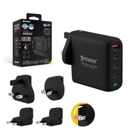 XPower TL100 Travel Light 100W 4輸出100W PD3.0 GaN 旅行充電器