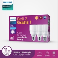 Philips Led Bright Multipack 3CT 11W