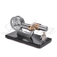 Stirling engine, micro engine external combustion engine metal model M16-01/02-D