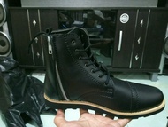 Sepatu boots Bally zipper sepatu pria sepatu boots murah sepatu sleti