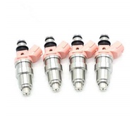 4PCS Fuel Injectors 23250-11050 23209-11050 2325011050 2320911050 for Caldina Sprinter Cynos Tercel