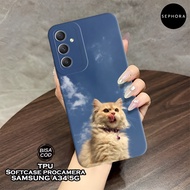 Latest Samsung A34 5G Case - Fashion Cat Case - Samsung A34 5G Softcase - Pro Camera Case - Latest S