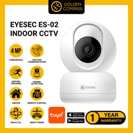 Eyesec IP Camera 4MP Smart CCTV Indoor WiFi 3X Zoom Optical CCTV Camera +Micro SD 1 Year Guarantee