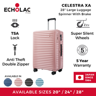 Echolac Celestra XA 28" Large Luggage Expandable Spinner With Brake