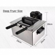 READY STOCK Deep Fryer 5L