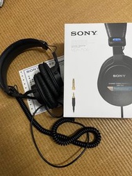 Sony mdr7506 全罩式 監聽耳機 台灣官網購入