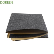 DOREEN Speaker Flannel KTV Room Sound-absorbing Anti-seismic DIY Speaker Accessories Self-adhesive S