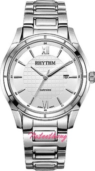 นาฬิกาข้อมือผู้ชาย RHYTHM Quartz รุ่น P1203S01 P1203S03 P1203S04 P1203S05 P1203S06 ขนาดตัวเรือน 40 ม