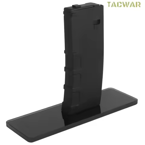 Rifle Stand AR-15 Style For M4 And AR15 (GBB) , ABS Decorative Magazine Glass Base Rifle Stand For H