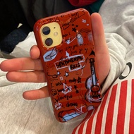 Immediate Good Luck Guitar Apple 13 Phone Case iPhone11/12/14/15 Silicone xsmax/x/xr Soft 7p/8/6s P