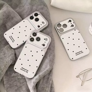 For Infinix Smart 20 10 Plus 9 8 7 6 Note 60 40 Pro 50 50s 50x 30 Edge Zero 30 Cute Polka Dot patter