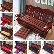 🚀Solid Wood Sofa Cushion Kusyen Sofa with Thick Universal Strip Cushion Mahogany Cushion Sofa Kayu Alas Kerusi Sofa Cushion Kabinet Jati Non-slip Removable Washable Chair Cushion